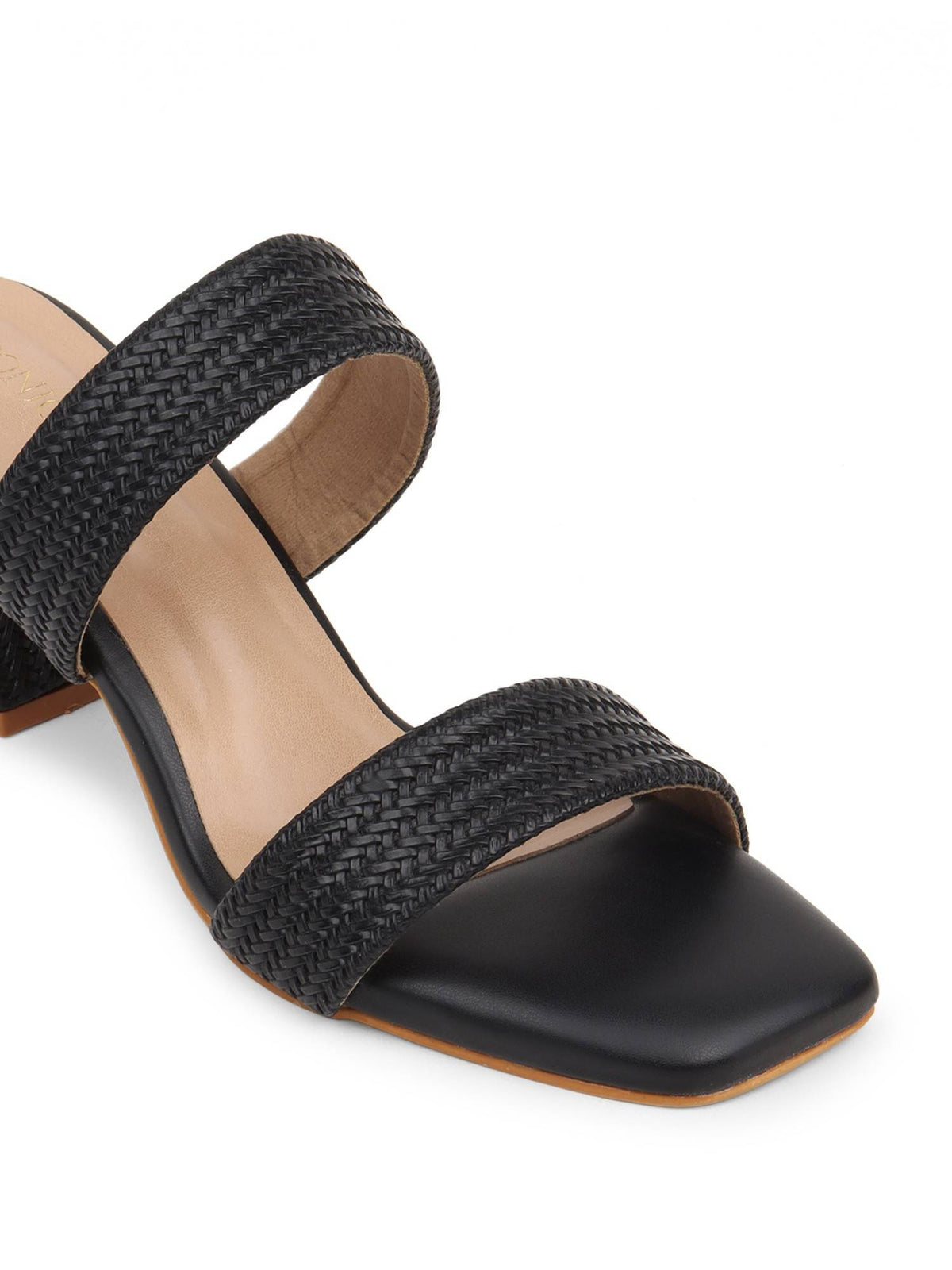 Black Women Textured Heels | H78 - view 6