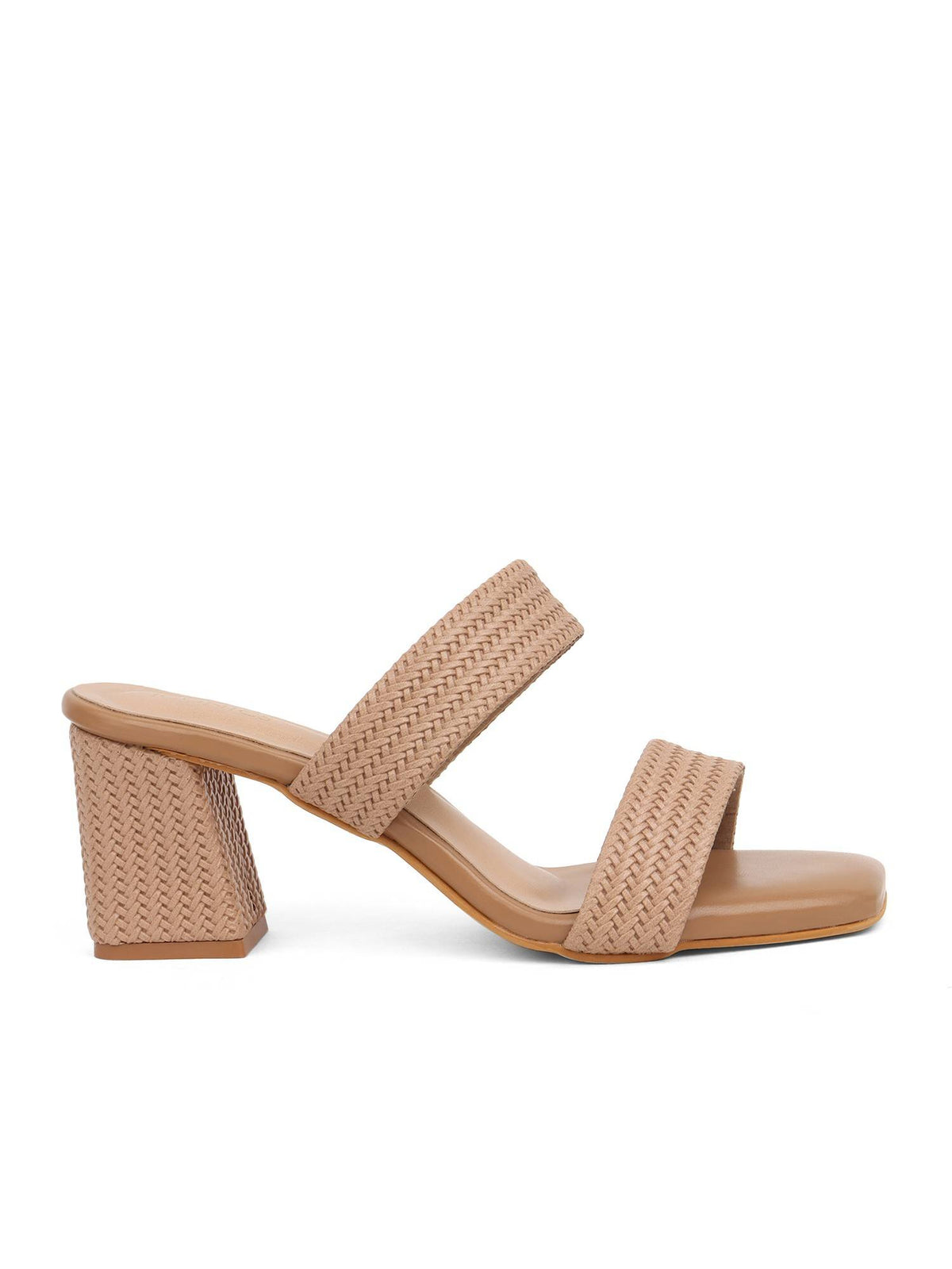 Camel Women Textured Heels | H78 - view 4