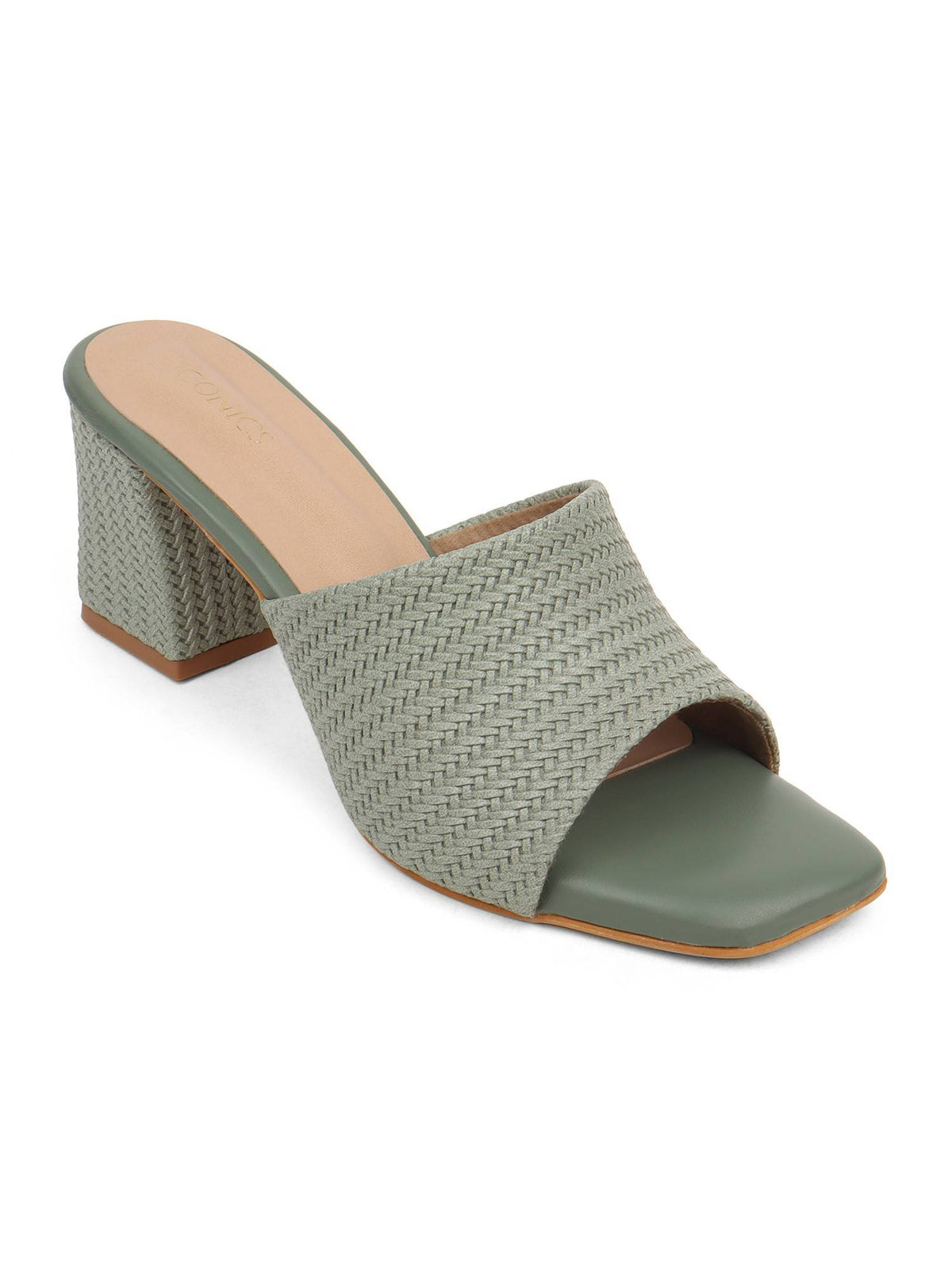 Maroon Women Woven Design Heels | H78 - view 13