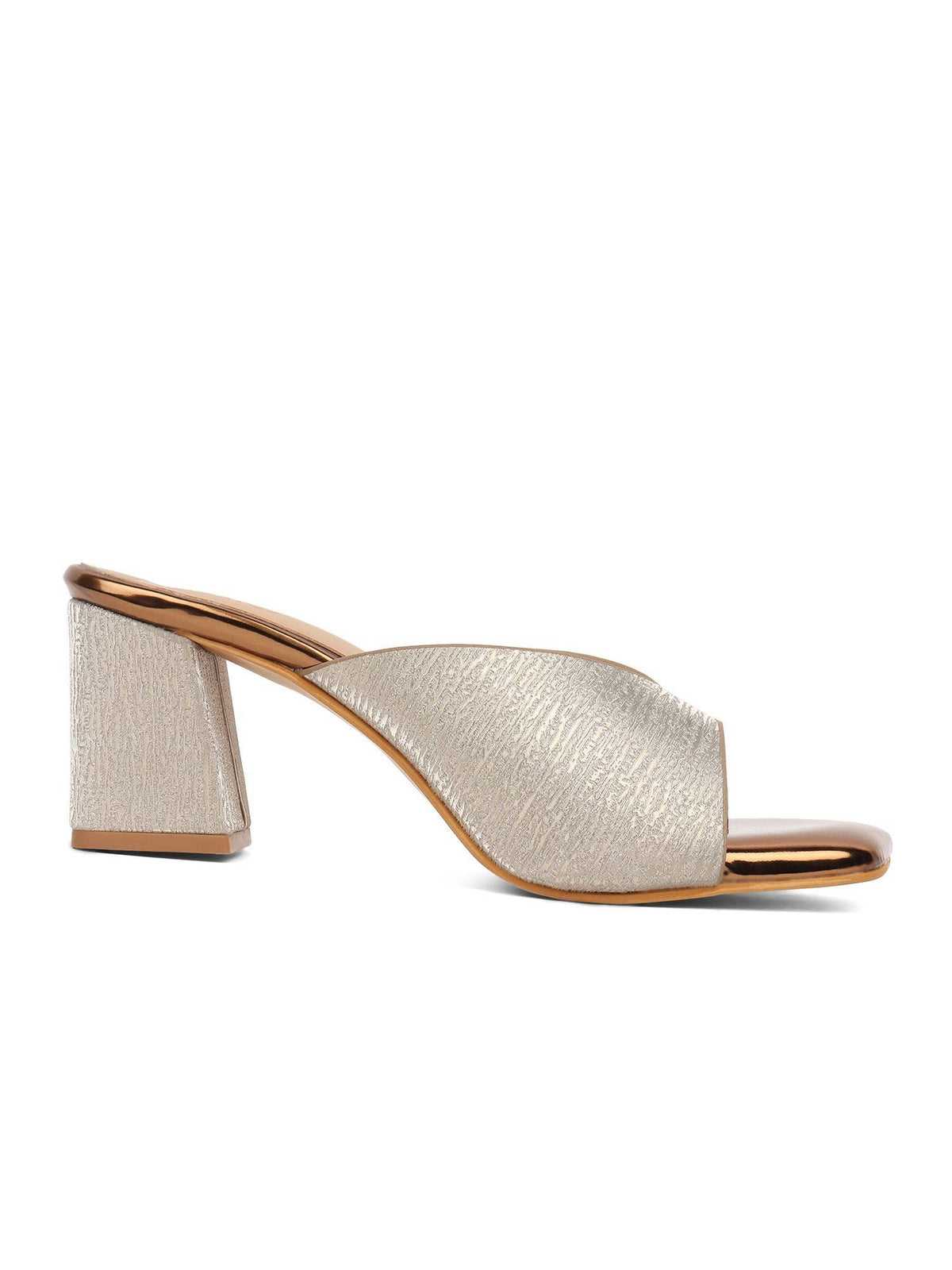 Antique Women Embellished Sequined Heels | H78 - view 2