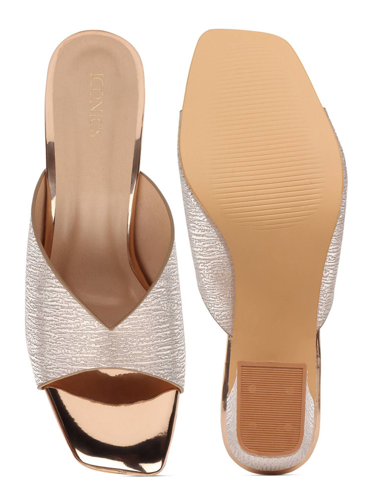 Sultan Women Embellished Sequined Heels | H78 - view 4