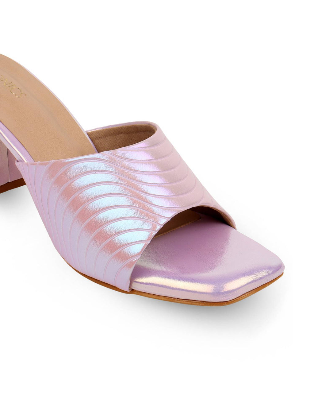 Lavender Women Textured Heels | H78 - view 5