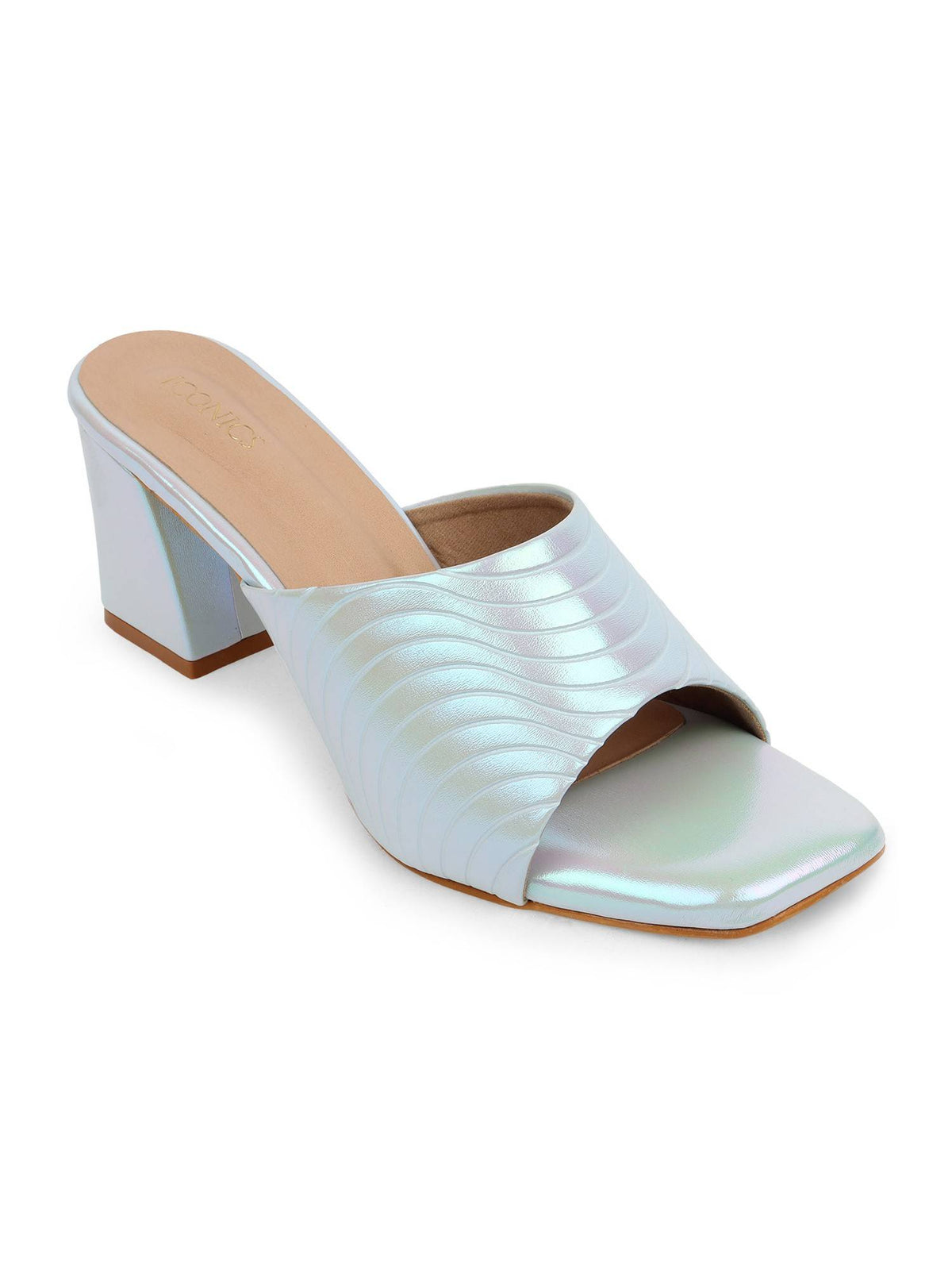 Lavender Women Textured Heels | H78 - view 7