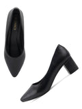 Black Women Solid Ballerinas | H78 - view 1