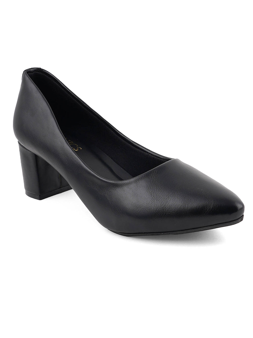 Black Women Solid Ballerinas | H78 - view 2