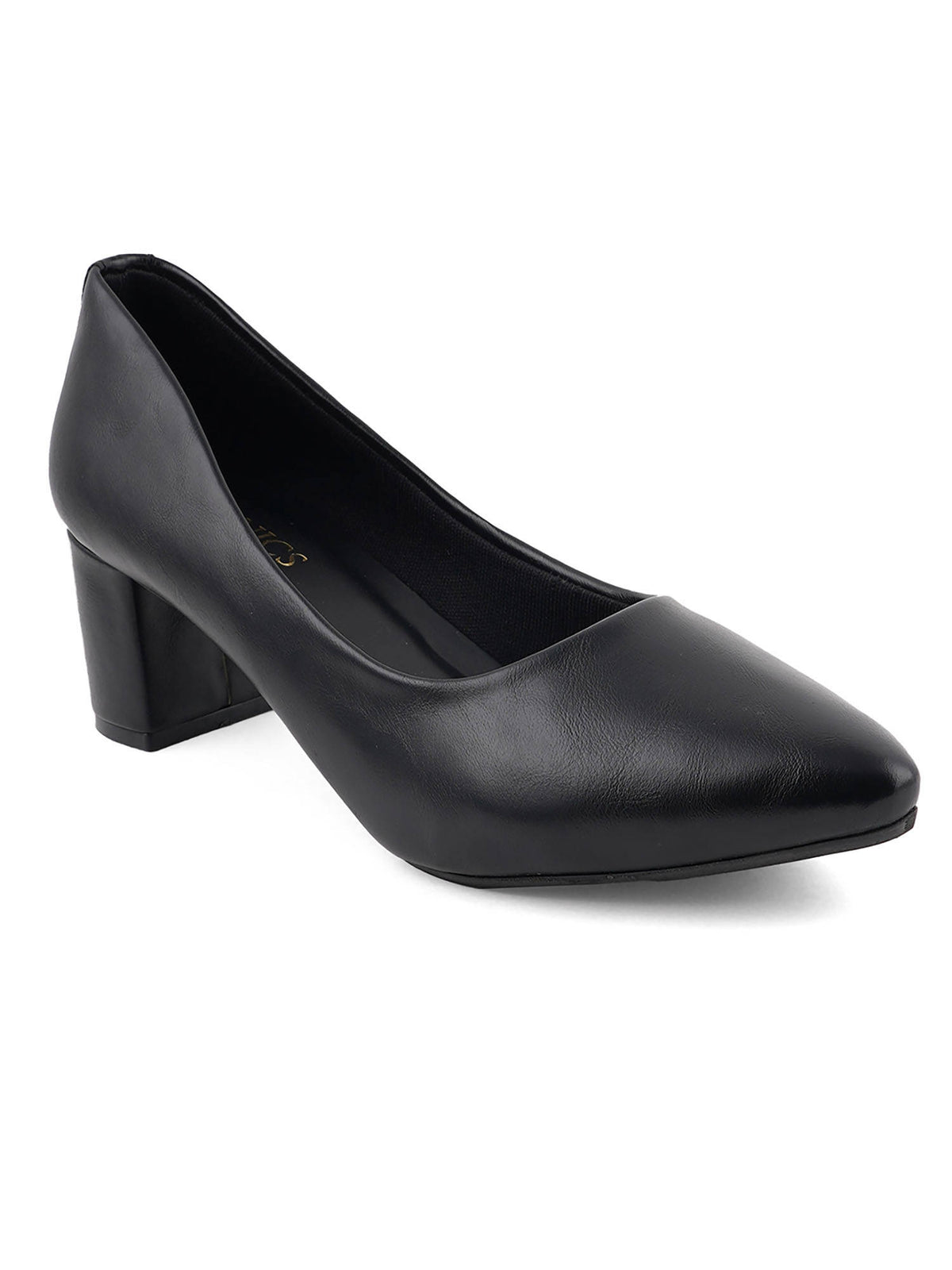 Black Women Solid Ballerinas | H78 - view 2
