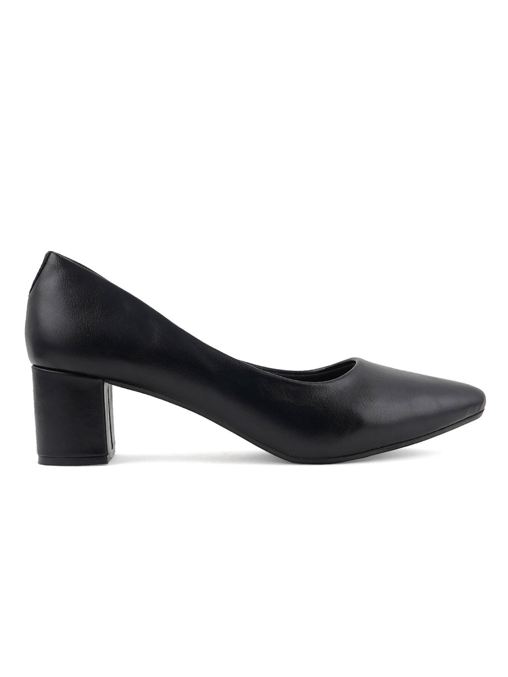 Black Women Solid Ballerinas | H78 - view 3