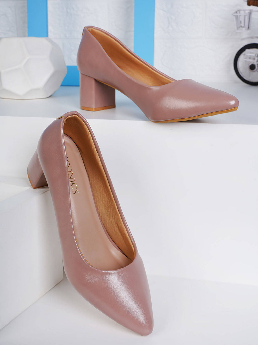 Black Women Solid Ballerinas | H78 - view 28