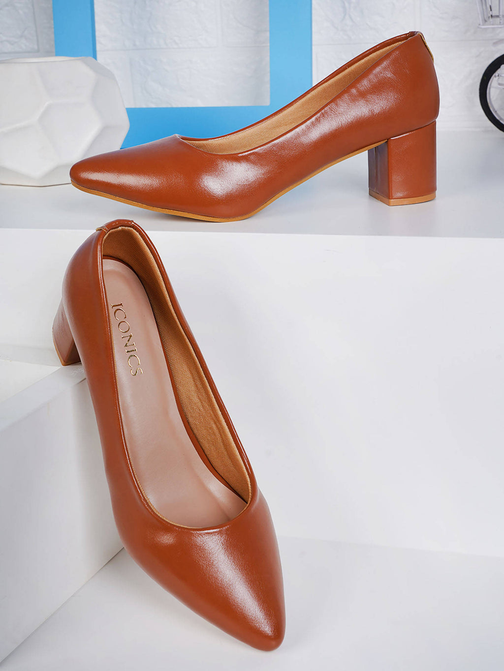 Black Women Solid Ballerinas | H78 - view 14