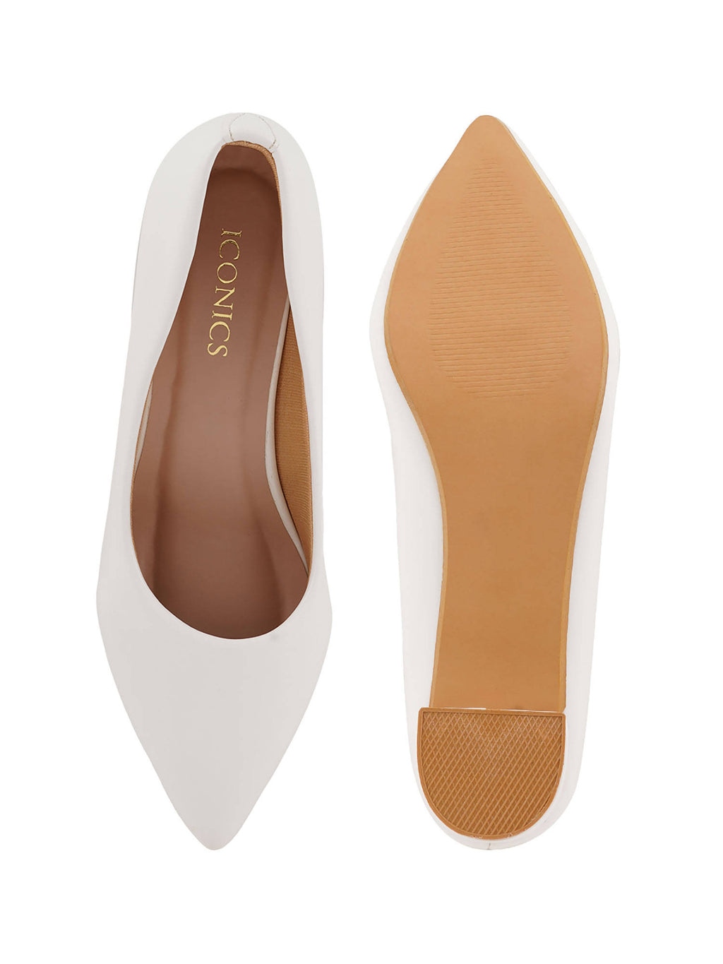 Black Women Solid Ballerinas | H78 - view 19