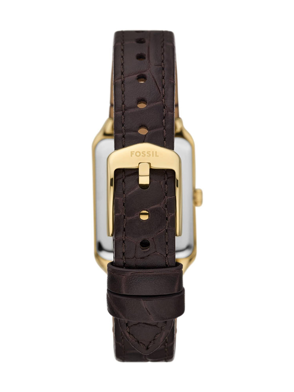 Women Brown Dial Rectangular Stainless Steel Watch - | W92 - view 3