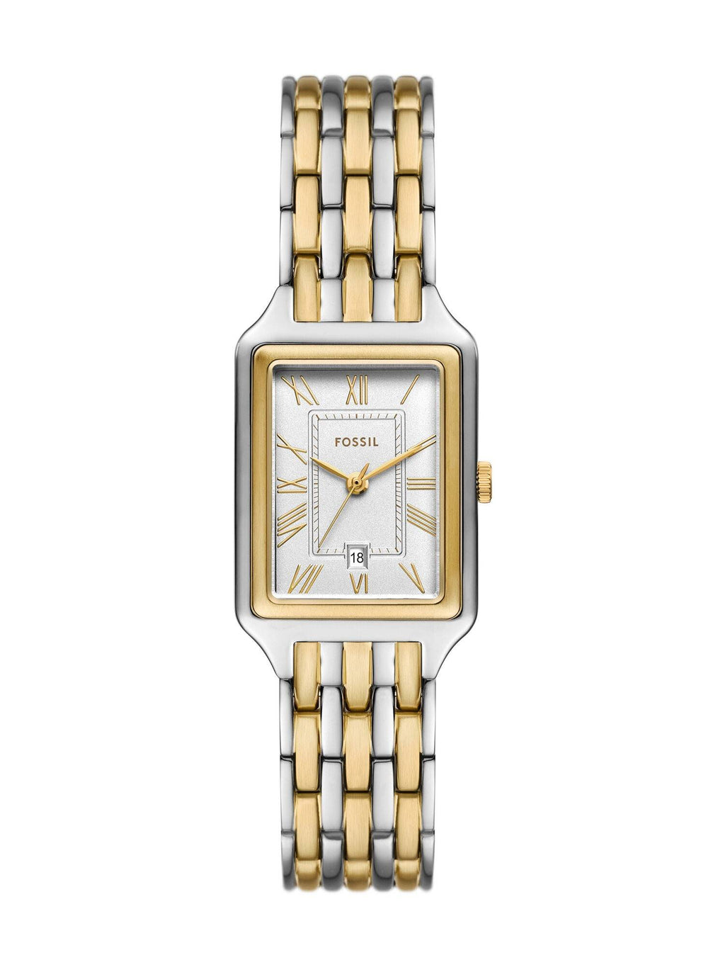 Women Silver Dial Rectangular Stainless Steel Watch - | W92 - view 1