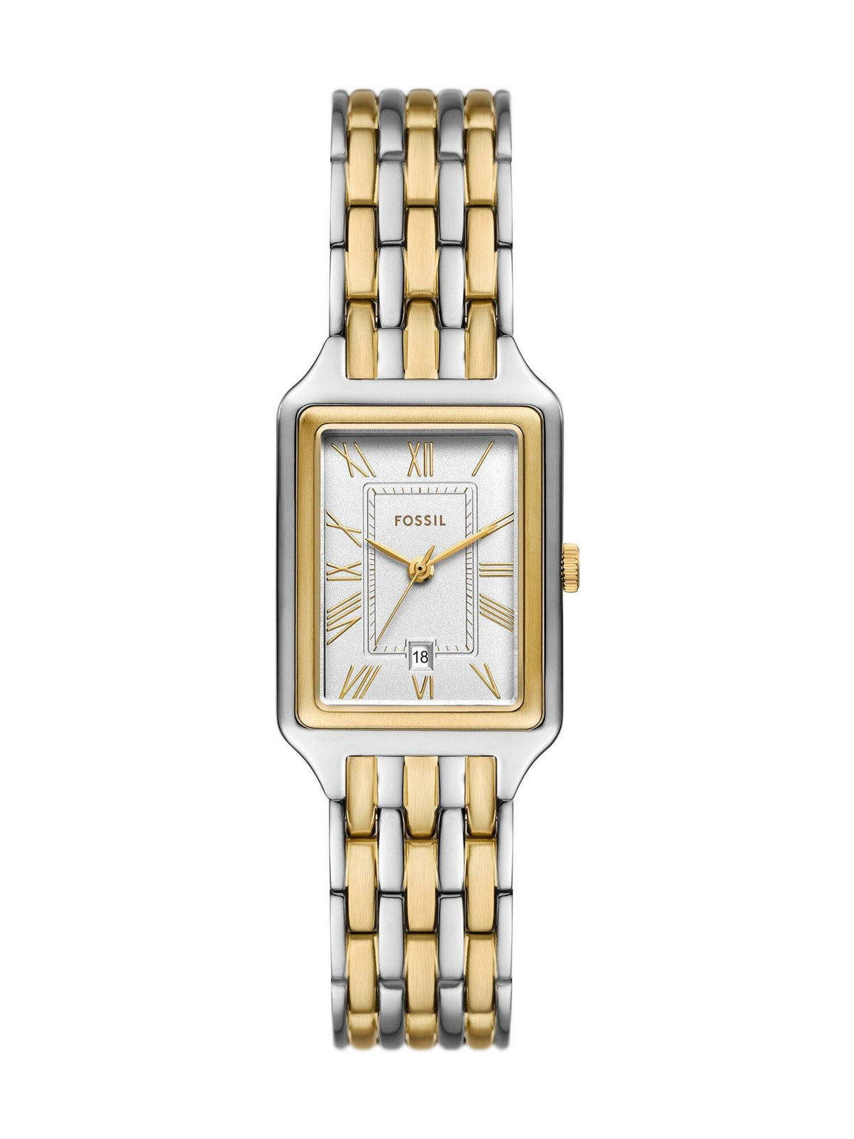 Women Silver Dial Rectangular Stainless Steel Watch - | W92 - view 1