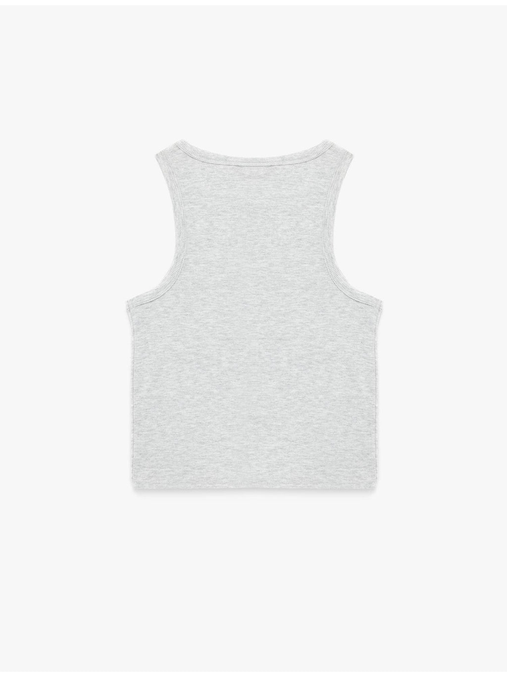 Womens Grey Sleeveless Tank Top | TT98 - view 5