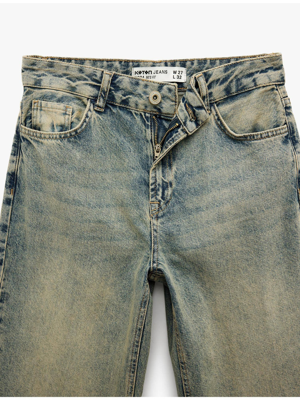 Womens Blue Straight Jeans | ST23 - view 7