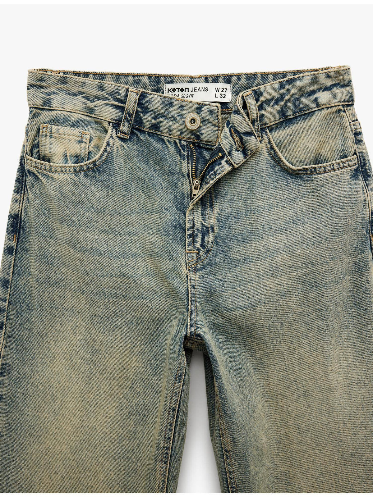Womens Blue Straight Jeans | ST23 - view 7