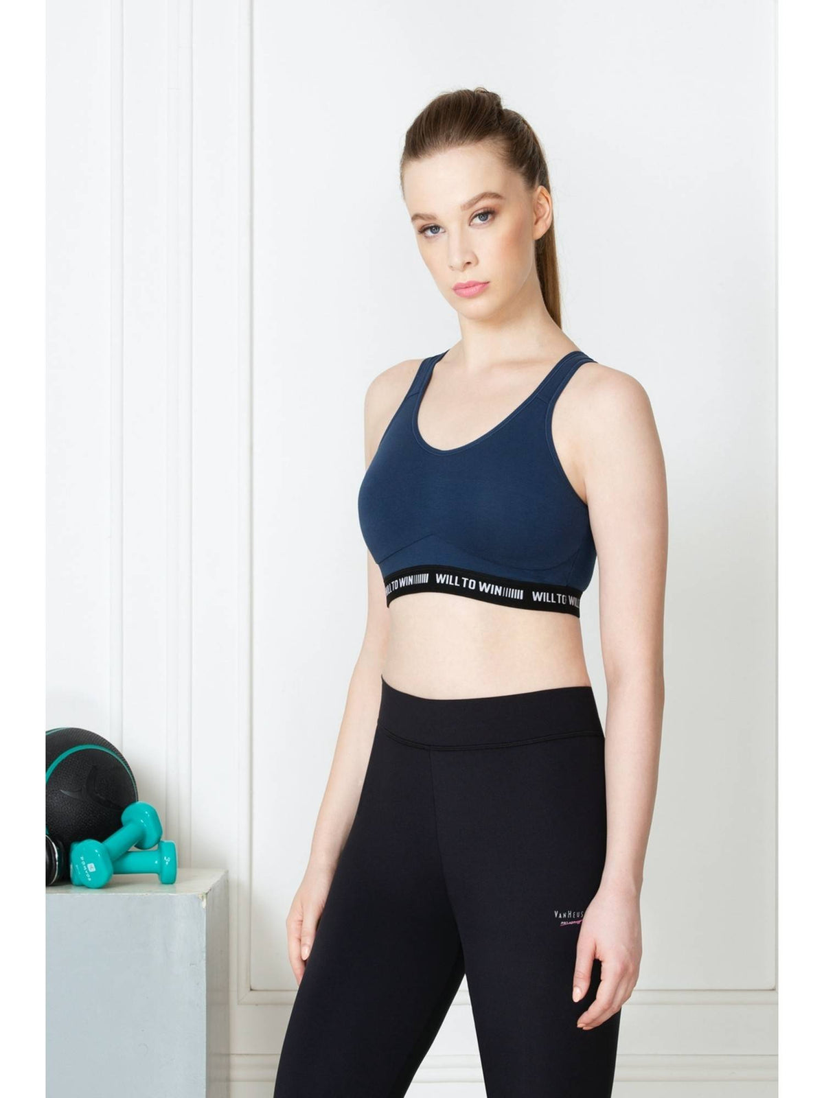 Van Heusen Women Proactive Antibacterial & Wireless Sports Bra - Black | sb09 - view 27
