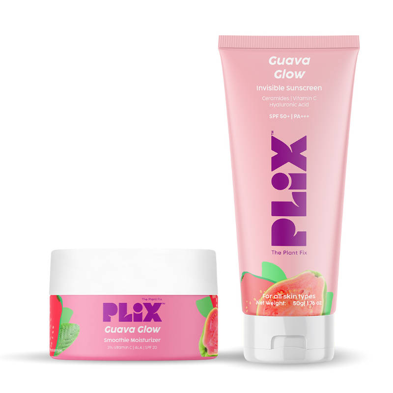 Guava Under-Eye Gel & SPF 50+ Ceramides Sunscreen Kit, For Glowing Skin & Reduce Dark Circles | PL1 - view 1