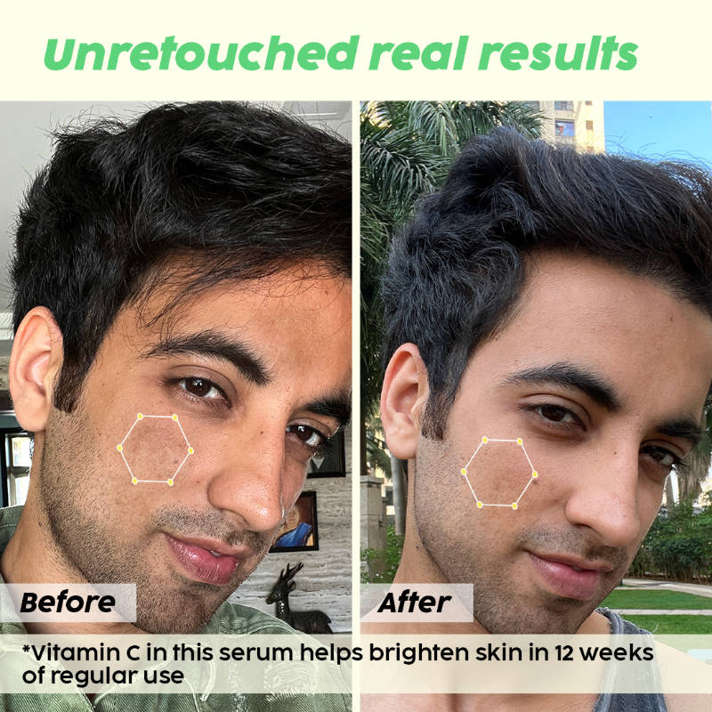 SPF 50+ Guava Glow Sunscreen & 10% Vitamin C Face Serum Combo, Glowing Skin With Ceramides | PL1 - view 6