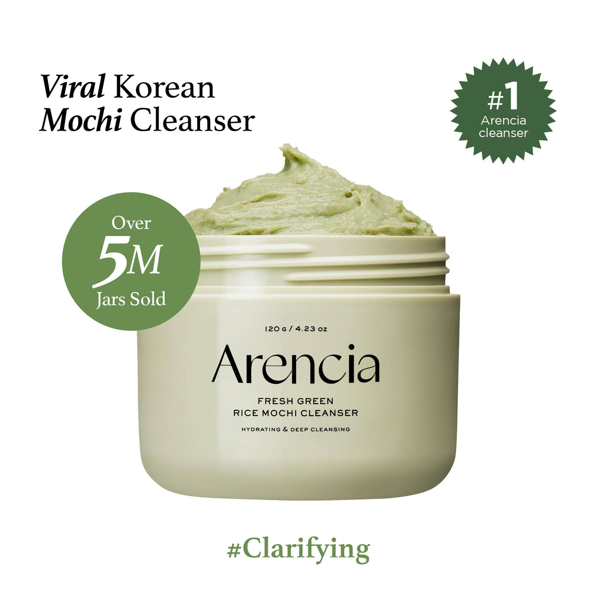 Fresh Green Rice Mochi Cleanser | FC3 - view 1