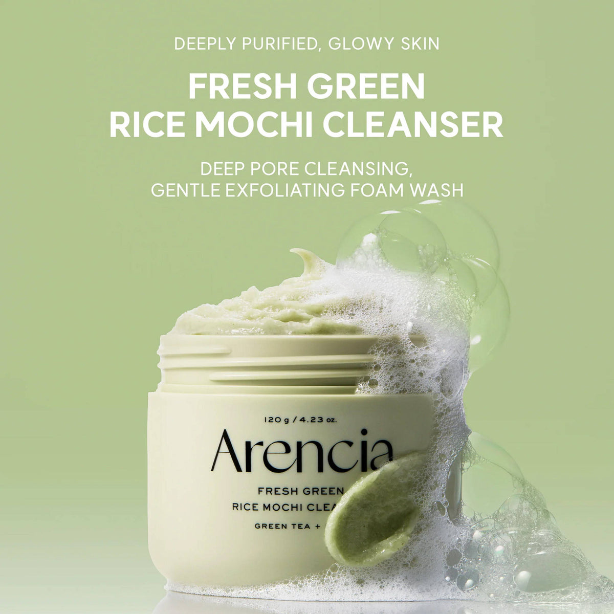Fresh Green Rice Mochi Cleanser | FC3 - view 2