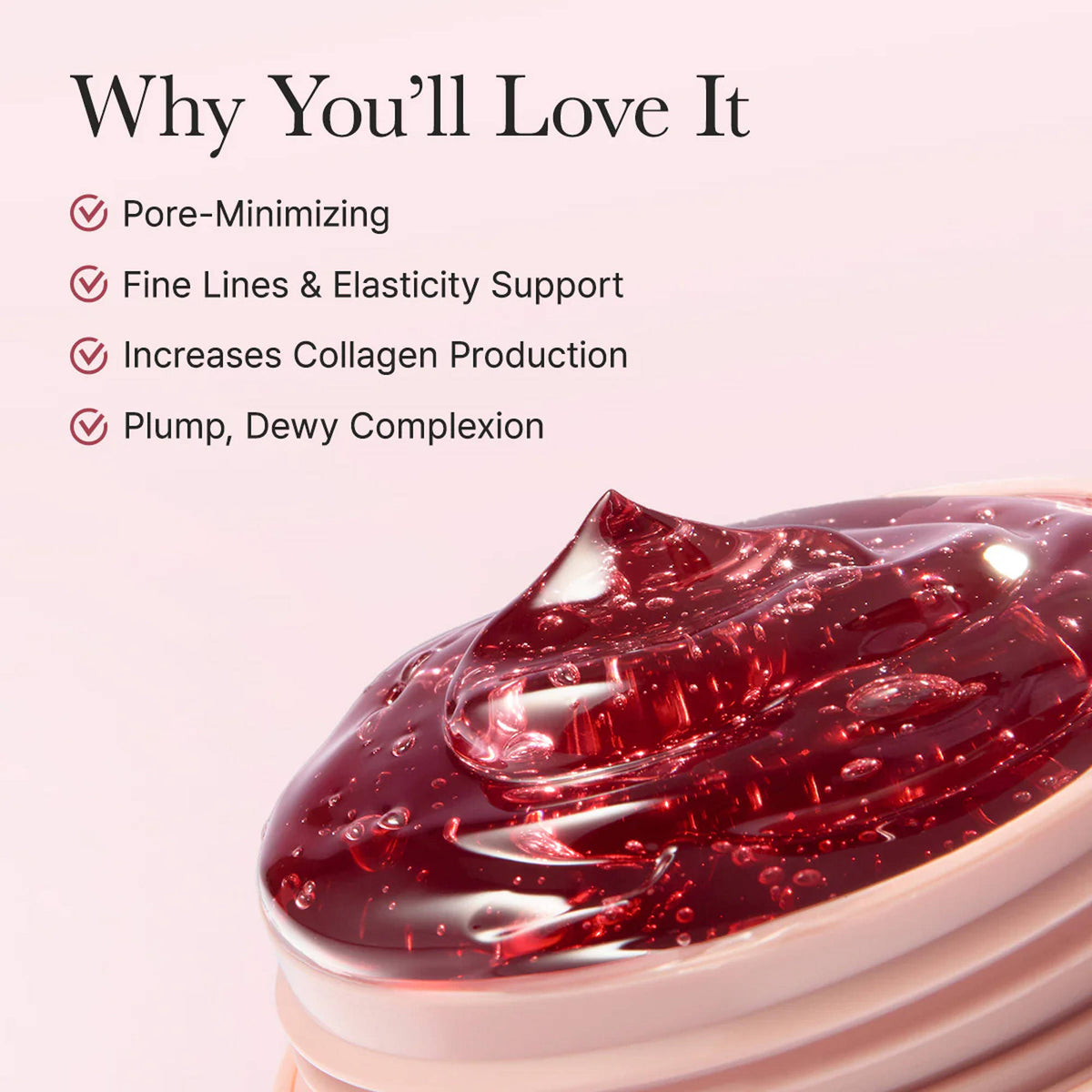 Red Smoothie Serum 30 - Anti-Aging Korean Serum with Vegan Collagen, Niacinamide & Peptides | Z8 - view 3