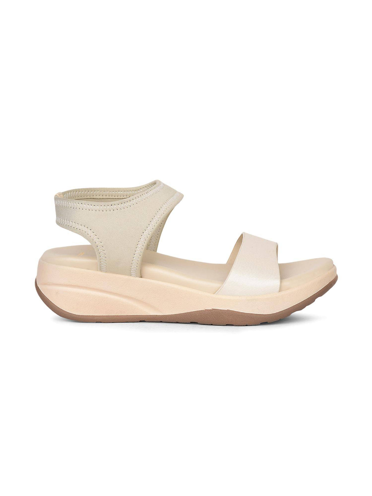 White Platform Sandals for Women | SD89 - view 2