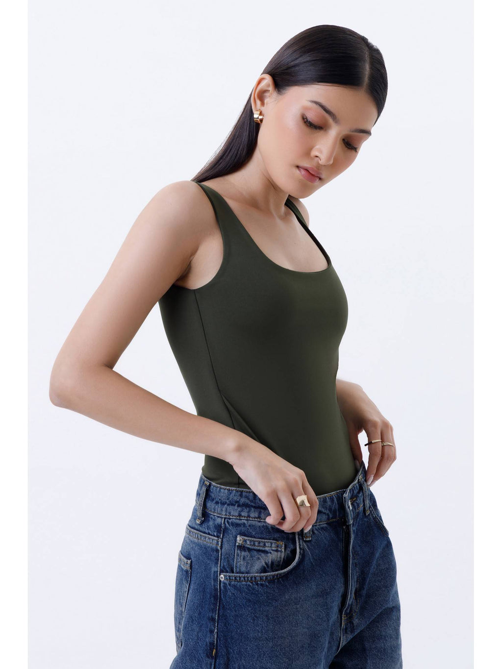 Olive Tank Top | TT98 - view 1