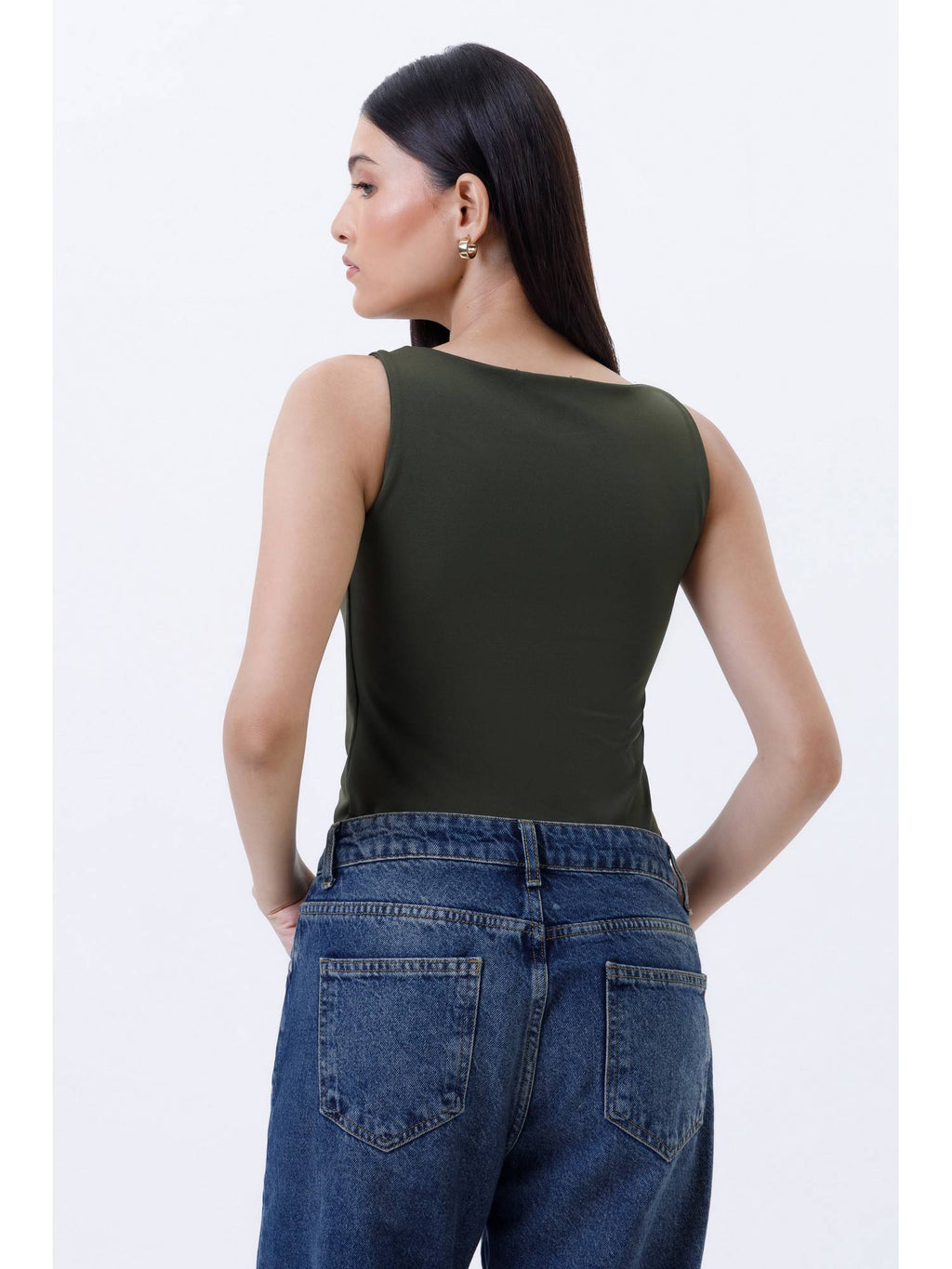 Olive Tank Top | TT98 - view 2
