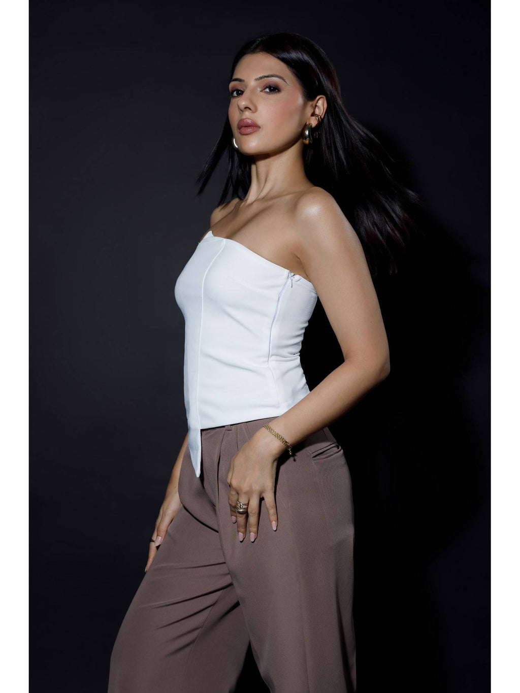 White Tube Top | TT90 - view 4