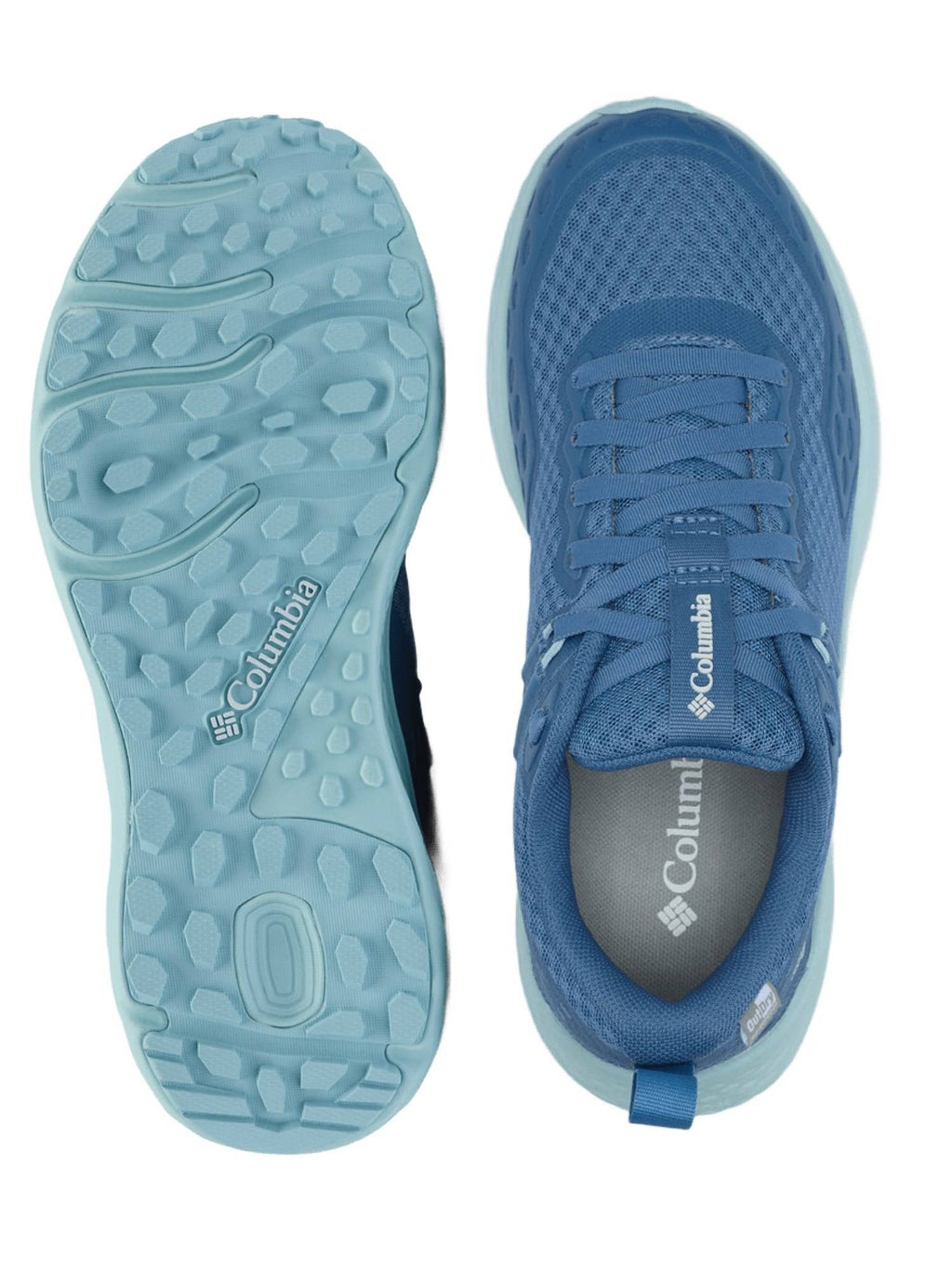Women Blue Outdry Konos TRS Hiking Trekking Shoes | SH9 - view 3