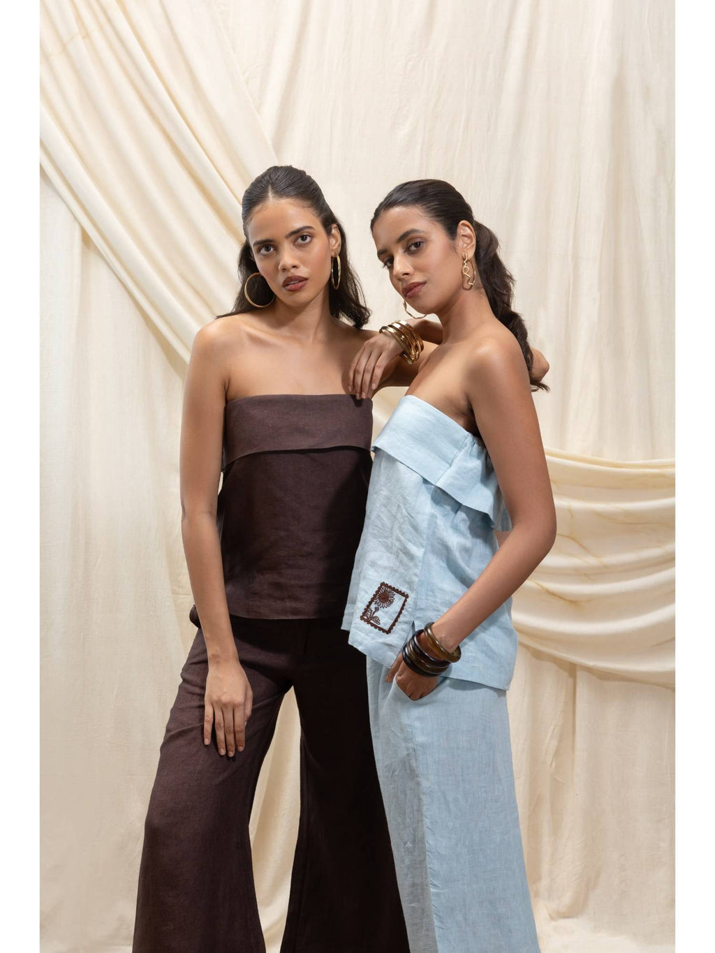 Blue Overlay Tube Top | TT90 - view 3