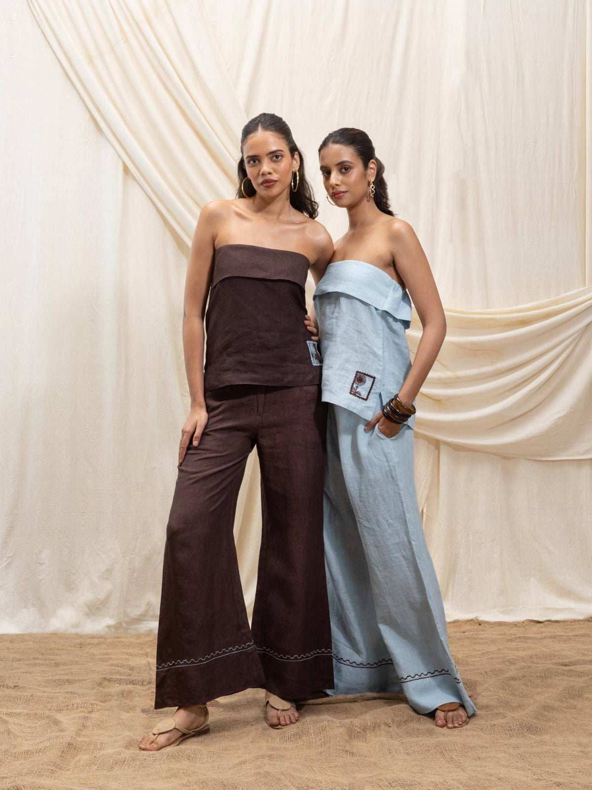 Blue Overlay Tube Top | TT90 - view 4