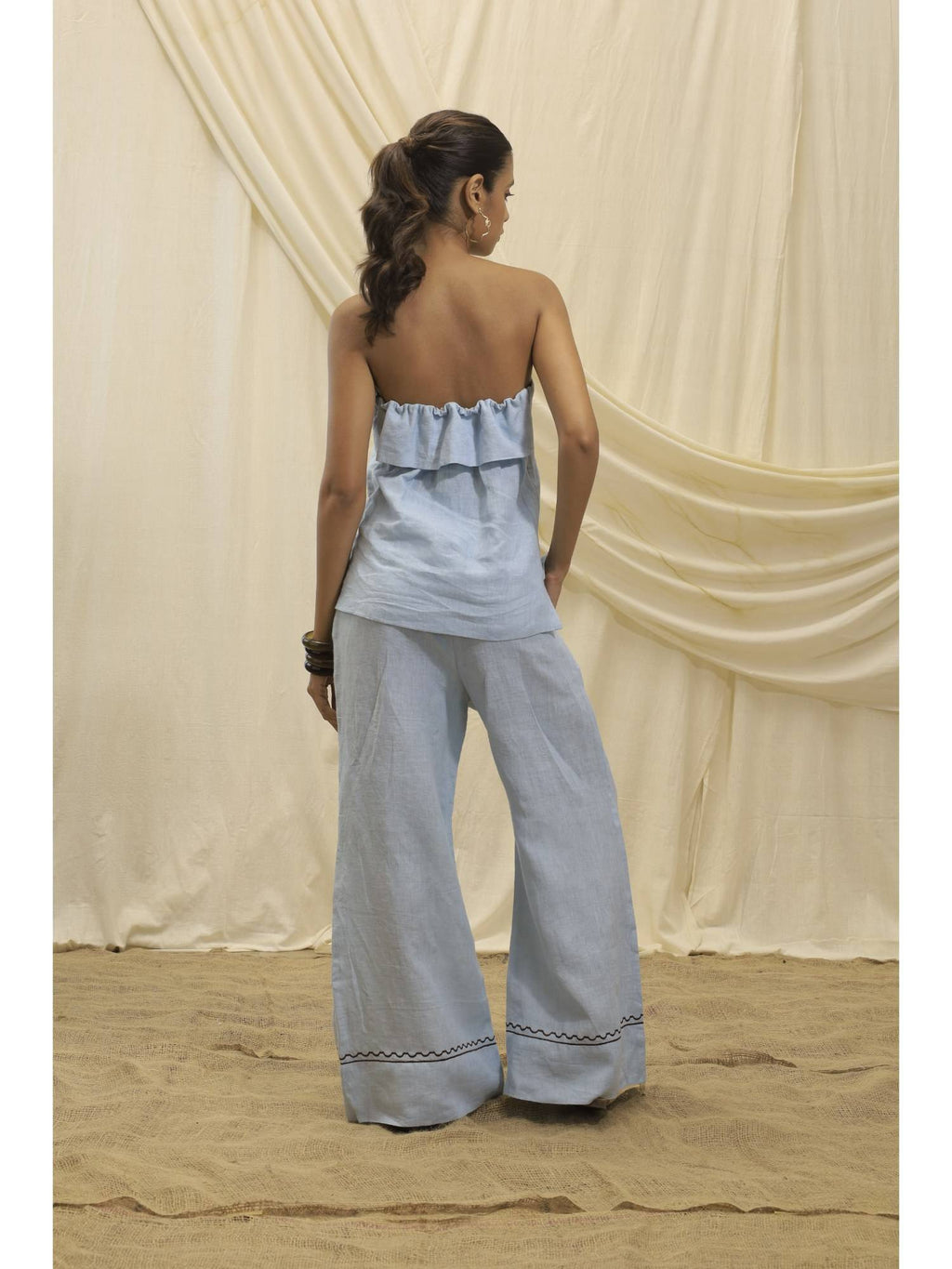 Blue Overlay Tube Top | TT90 - view 7