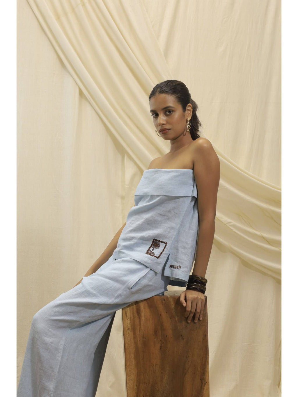 Blue Overlay Tube Top | TT90 - view 8
