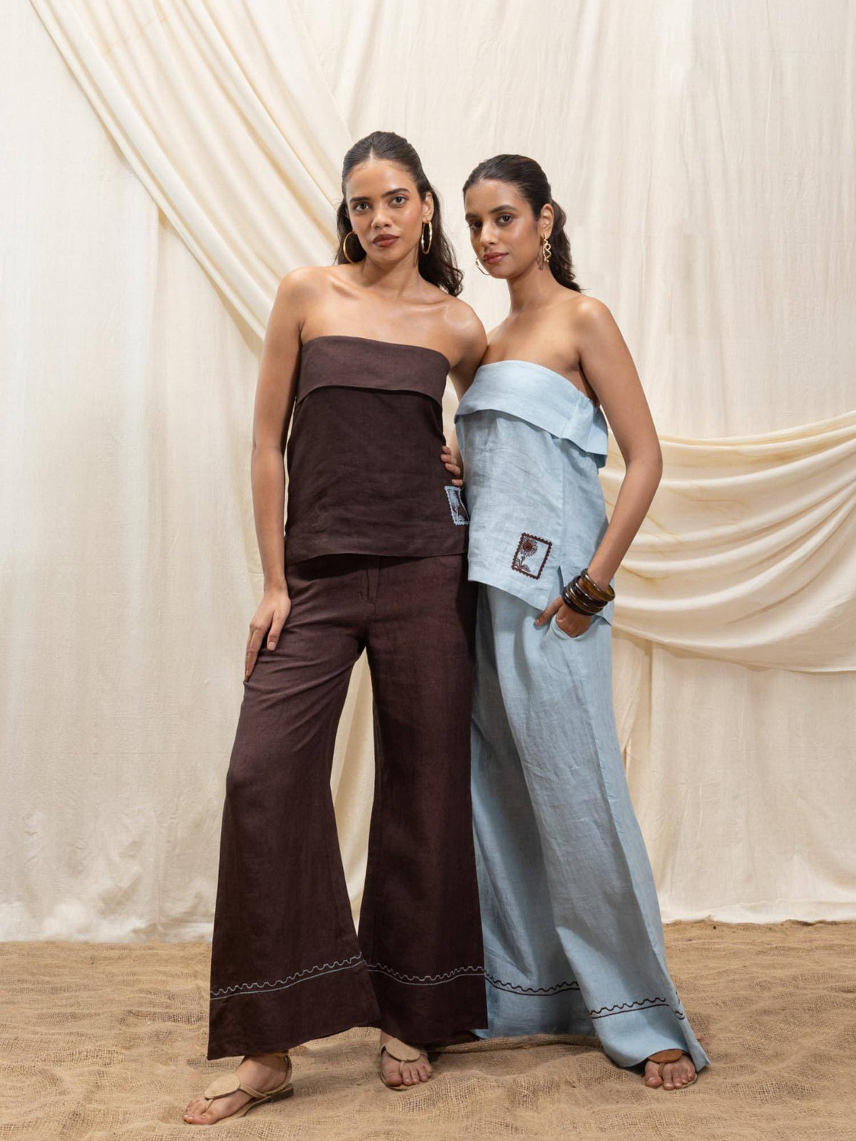 Brown Overlay Tube Top | TT90 - view 5