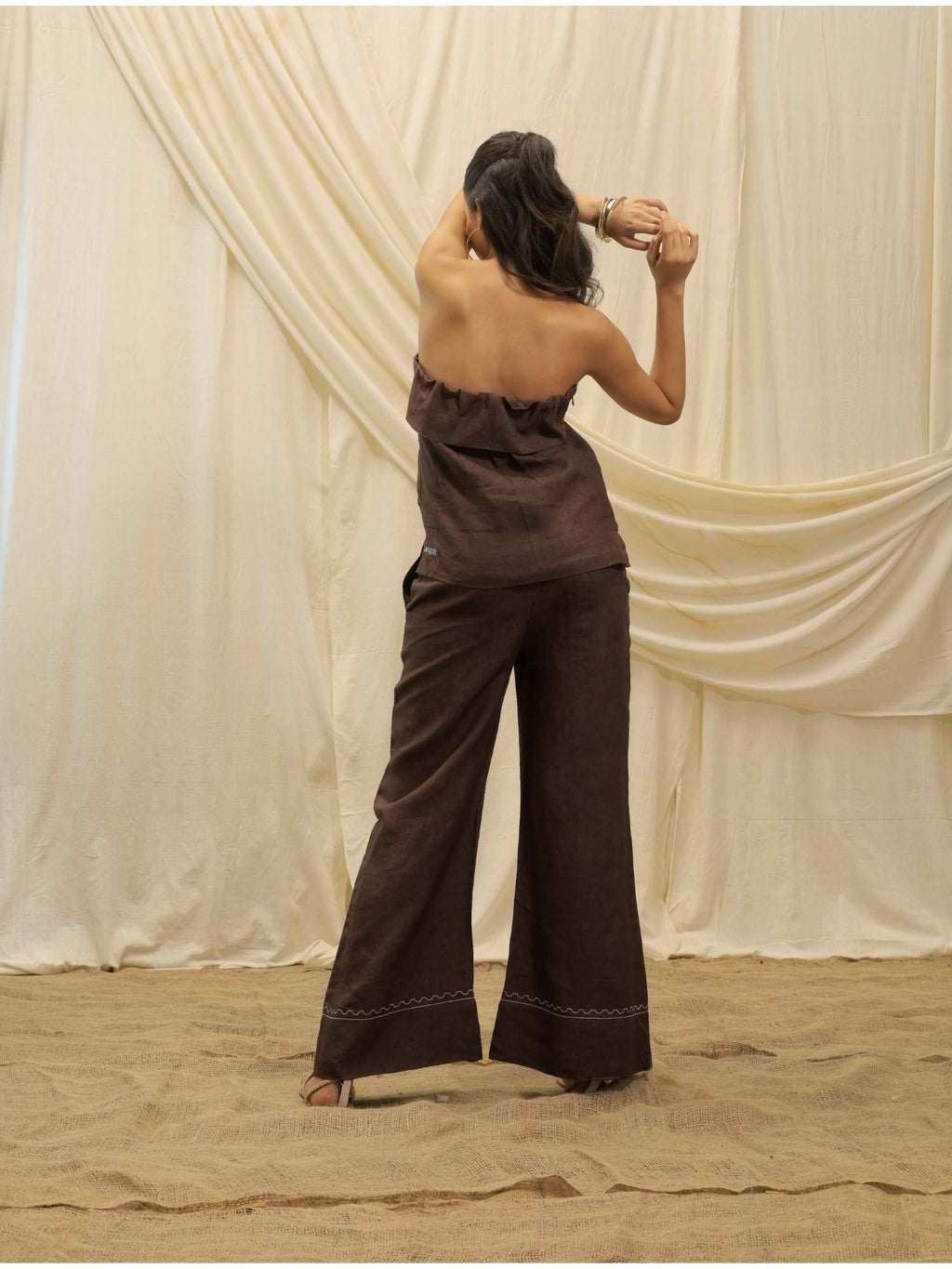 Brown Overlay Tube Top | TT90 - view 9