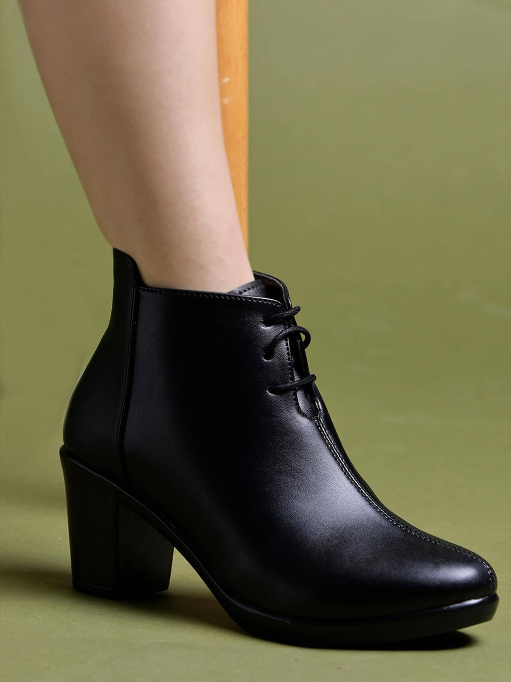 Smart Casual Black Boots | BT61 - view 3