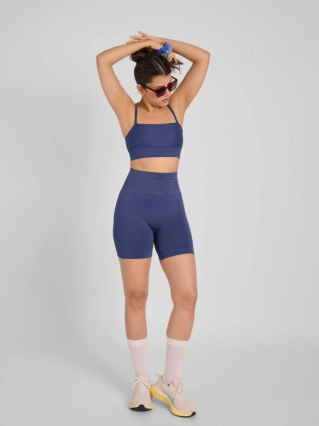 Navy Blue Freedom Bike Short - view 2