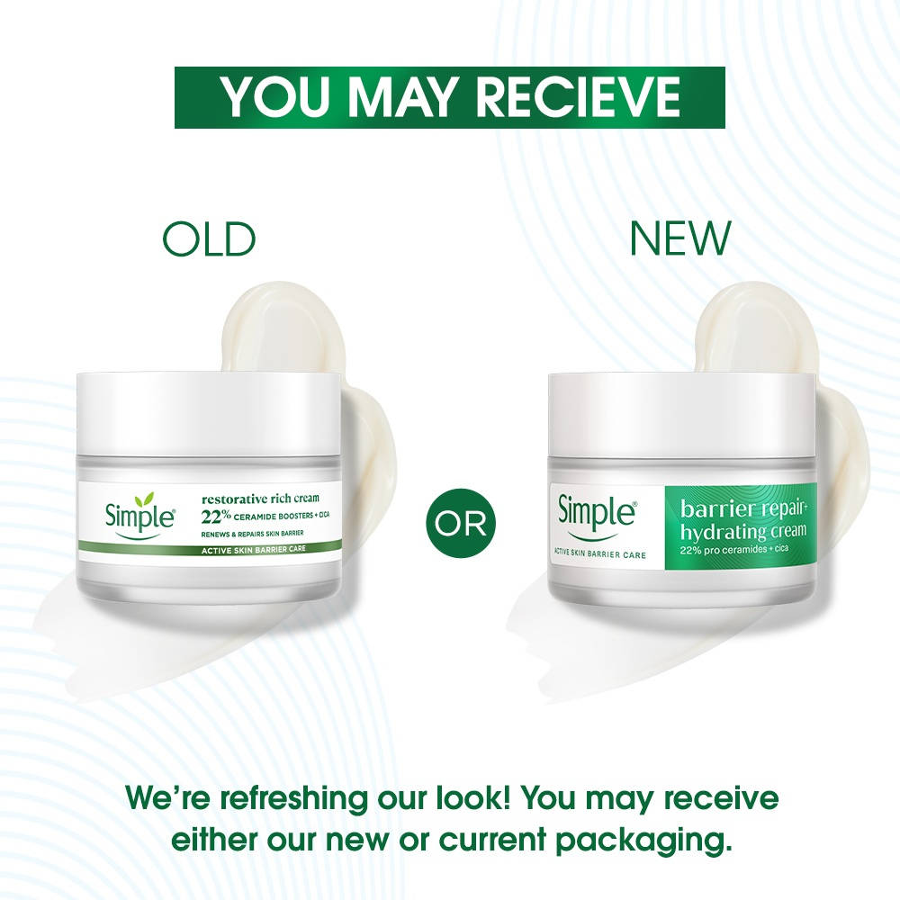 Barrier Repair + Hydrating Cream With 22% Ceramide Boosters, Moisturiser, For Sensitive Skin | FC3 - view 2