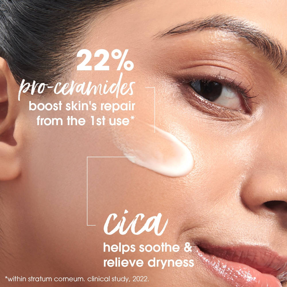 Barrier Repair + Hydrating Cream With 22% Ceramide Boosters, Moisturiser, For Sensitive Skin | FC3 - view 3