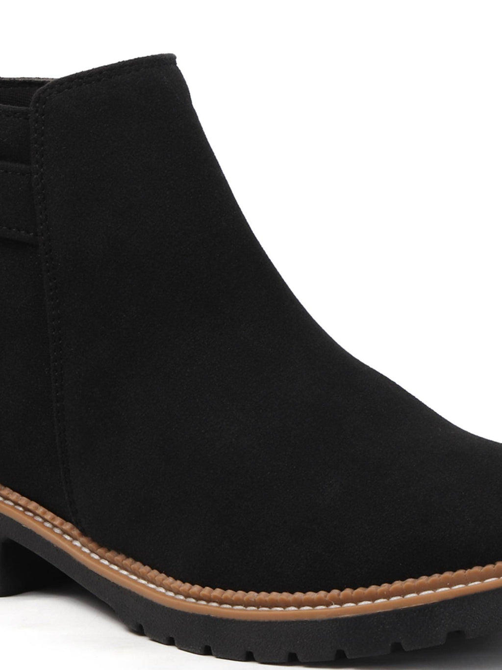 Women Dark Brown Buckled Boots | BT61 - view 15