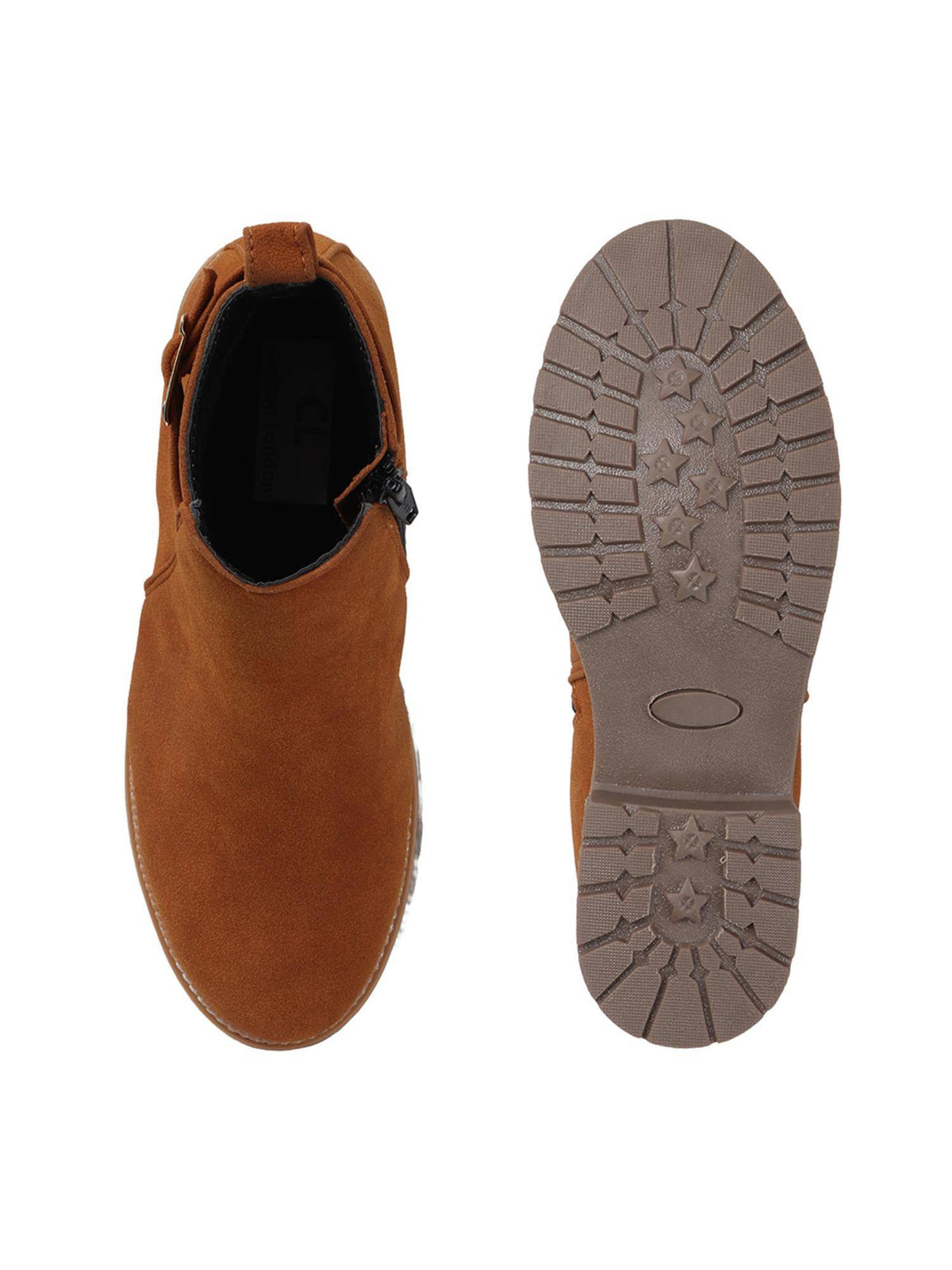 Women Brown Buckled Boots | BT61 - view 8