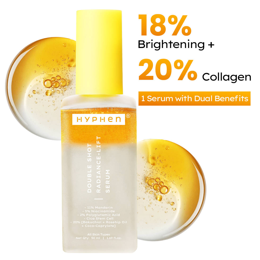 18% Brightening + 20% Collagen Double Serum | Z8 - view 1
