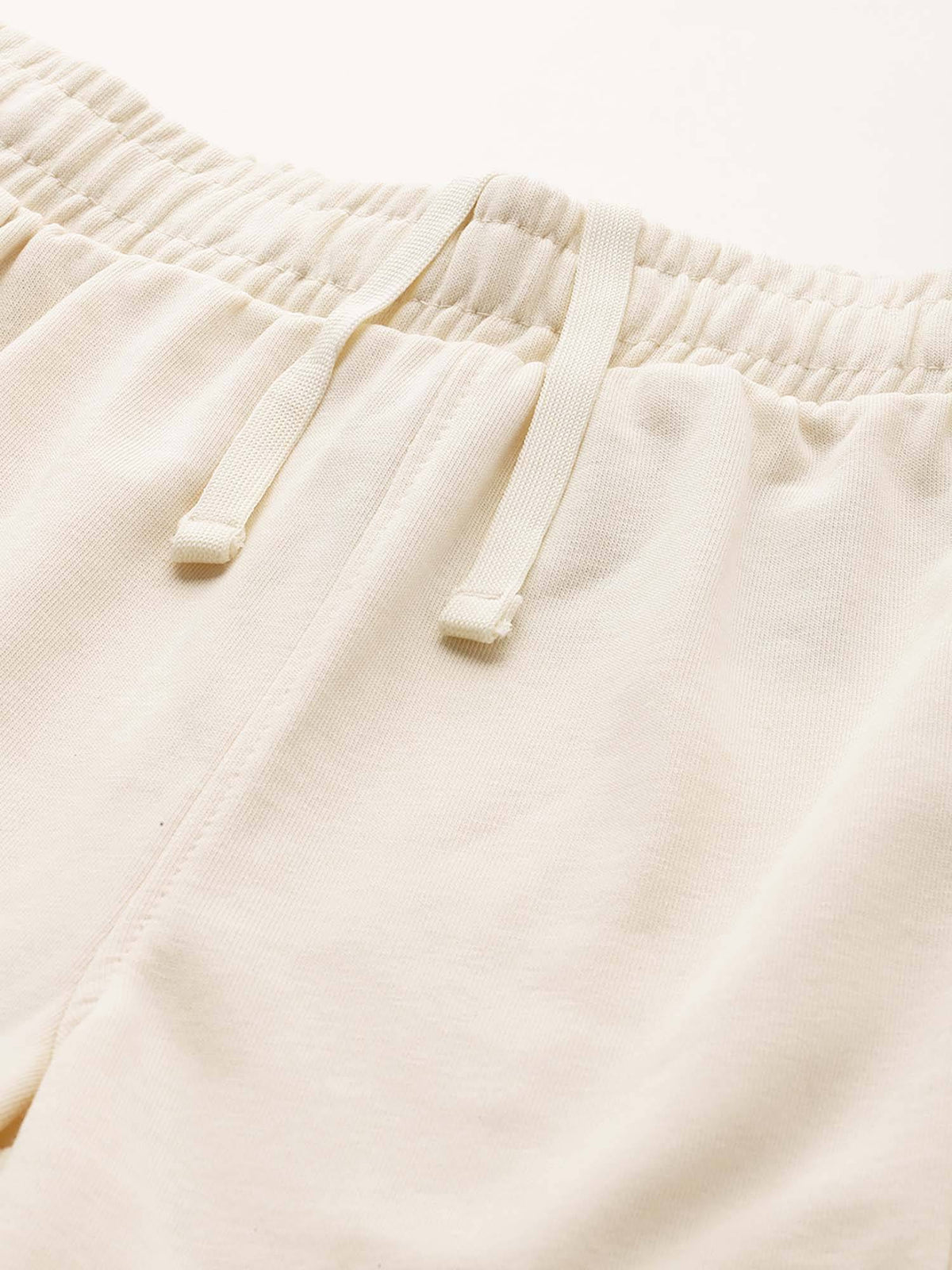 Women Off White Solid Shorts - view 5