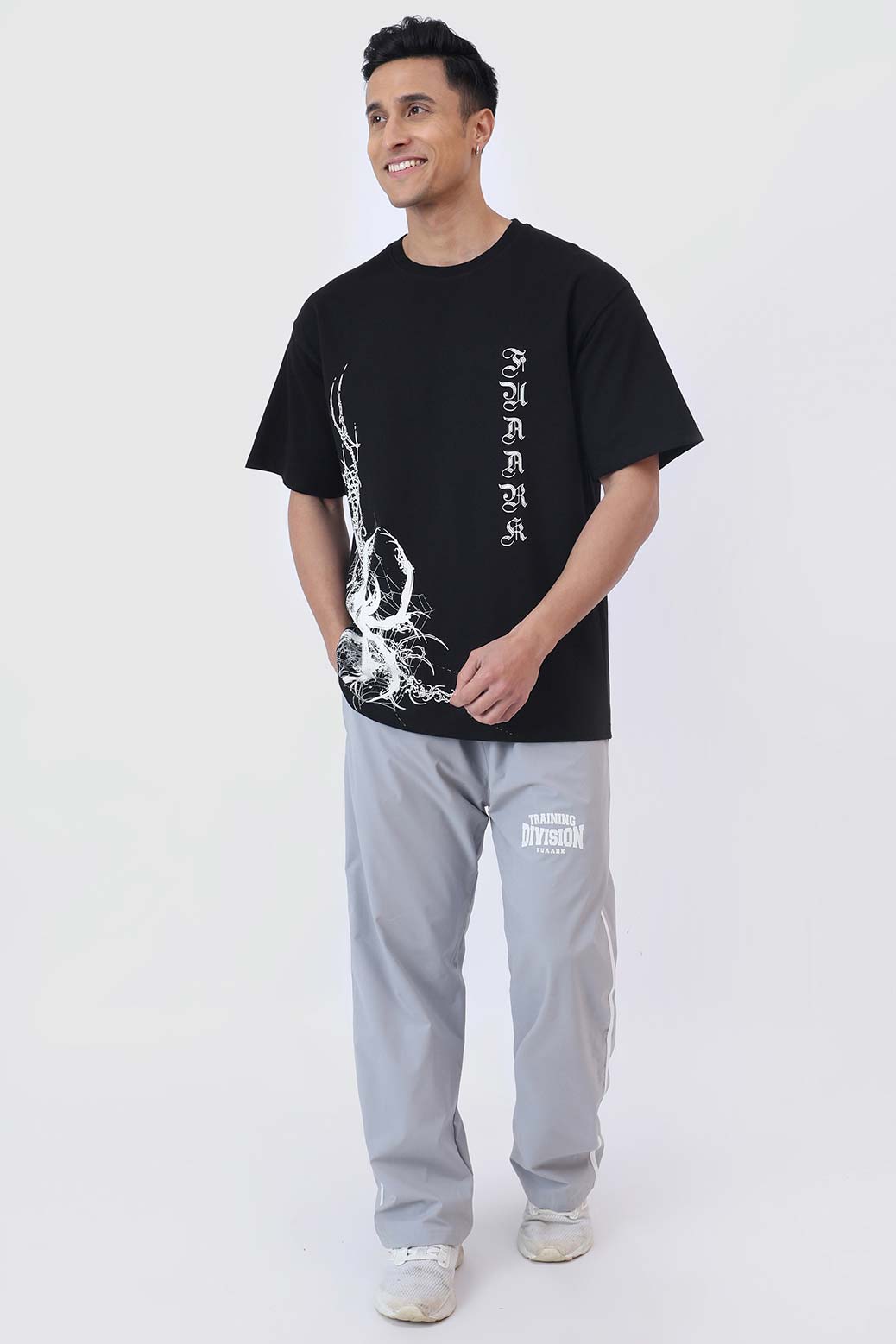 Dark Web Oversized T-shirt Black