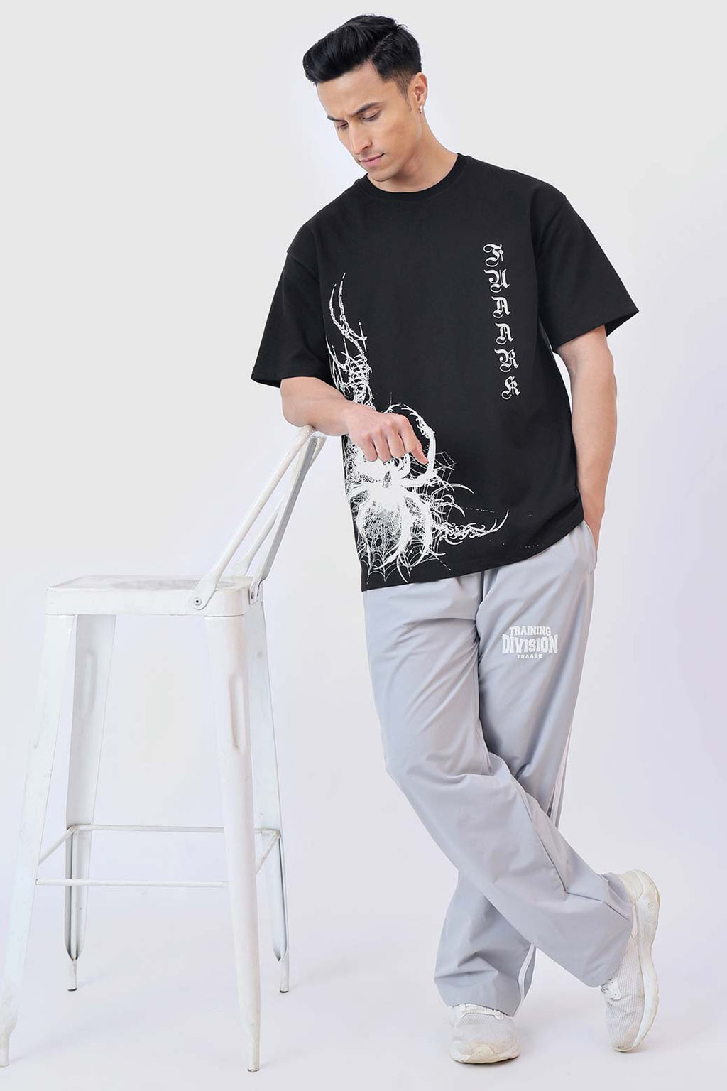 Dark Web Oversized T-shirt Black