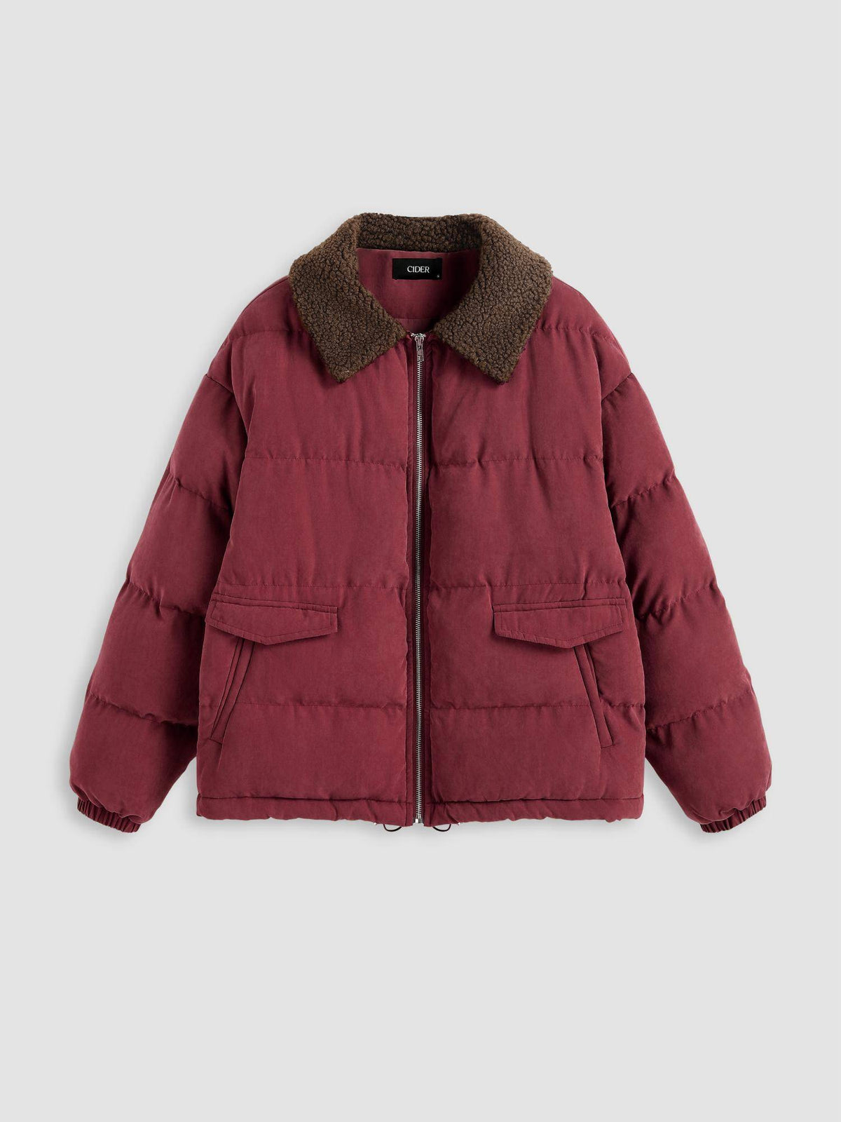 Teddy Collar Pocket Puffer Jacket | JC78 - view 10
