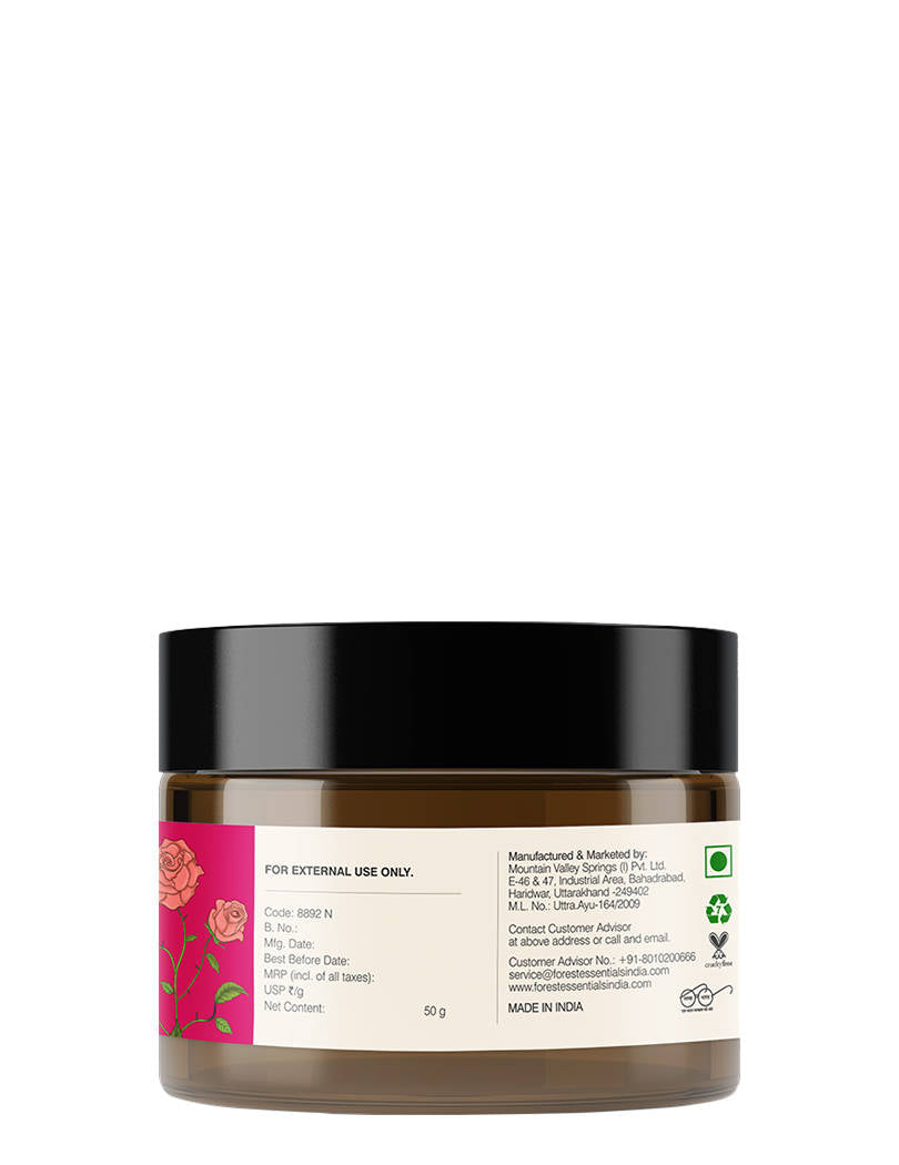 Light Hydrating Facial Gel with Pure Rosewater - Ayurvedic Lightweight Moisturiser | FC3 - view 2