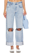 Ayla Baggy Cuffed Crop | BG78 - view 1